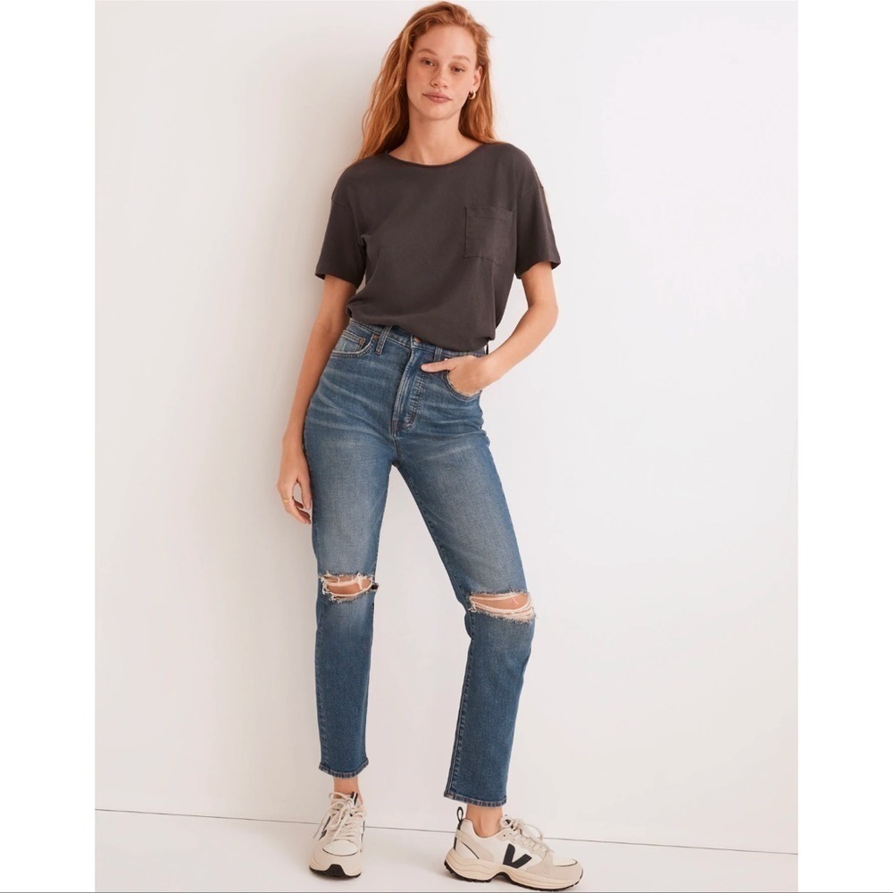 MADEWELL The Perfect Vintage Crop Jean